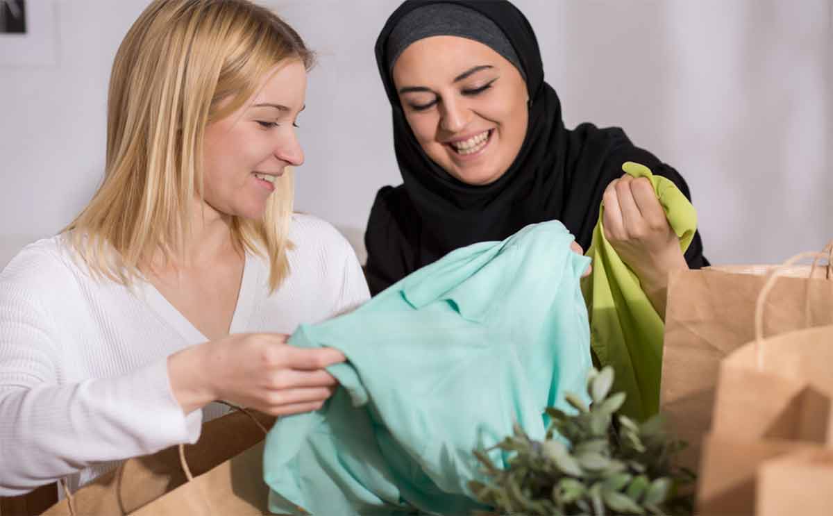 اتيكيت المرأة في السوق في رمصان