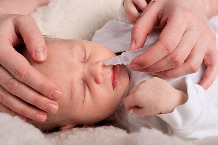 علاج انسداد انف الرضيع