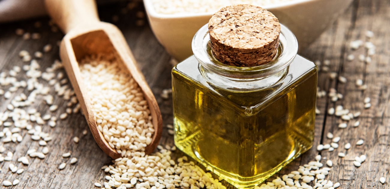 زيت السمسم للرضع عمر شهرين