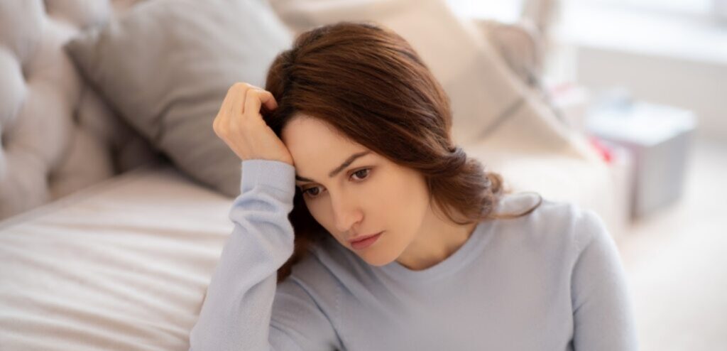 امرأة متعبة