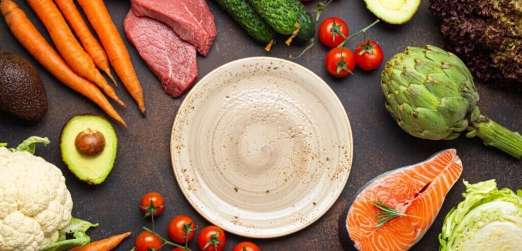 أطباق من الطعام